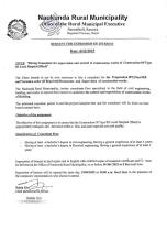 REQUEST FOR EXPRESSION OF INTEREST